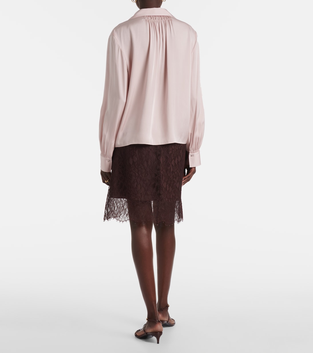 Silk-blend blouse | Vince