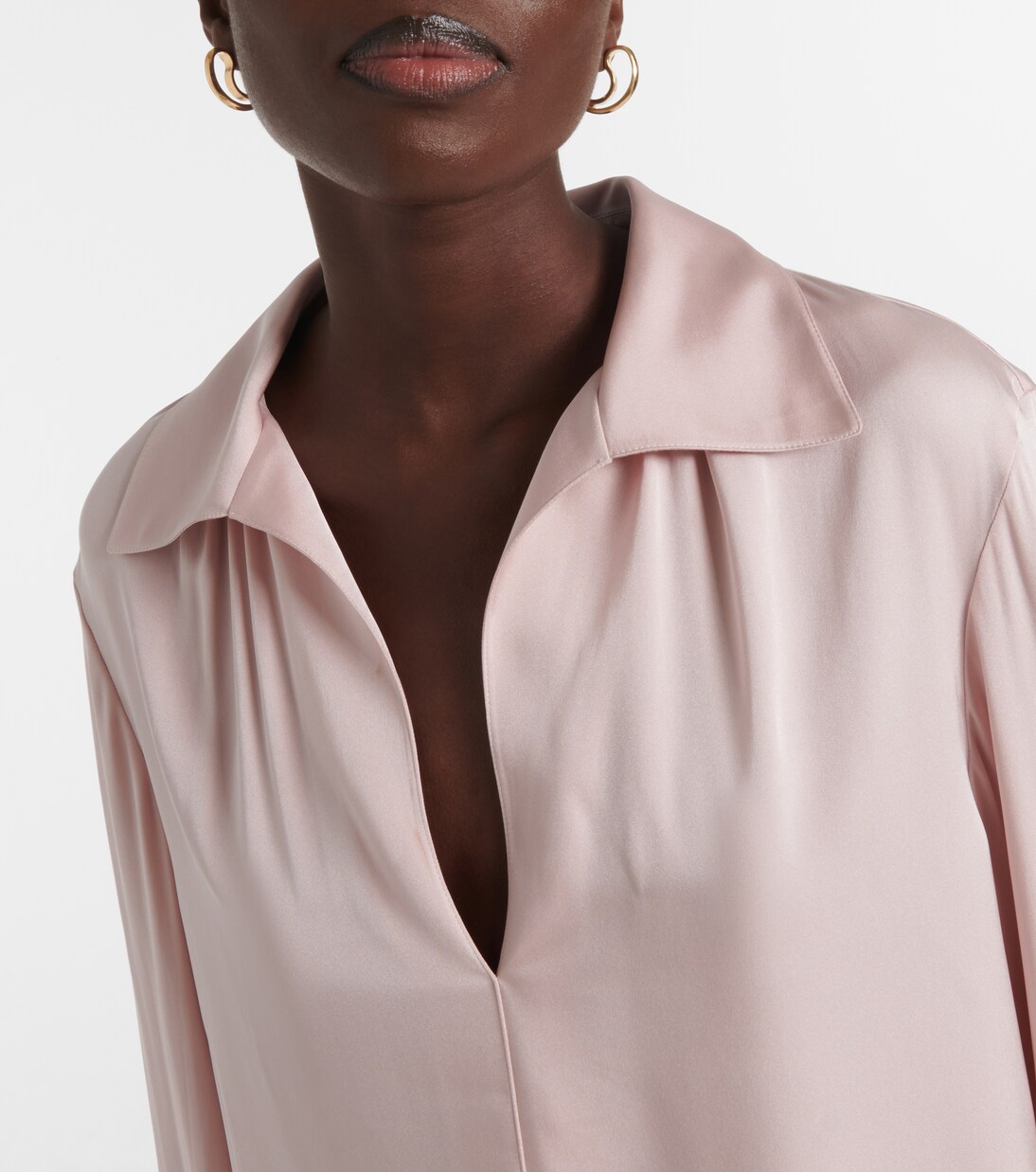 Silk-blend blouse | Vince