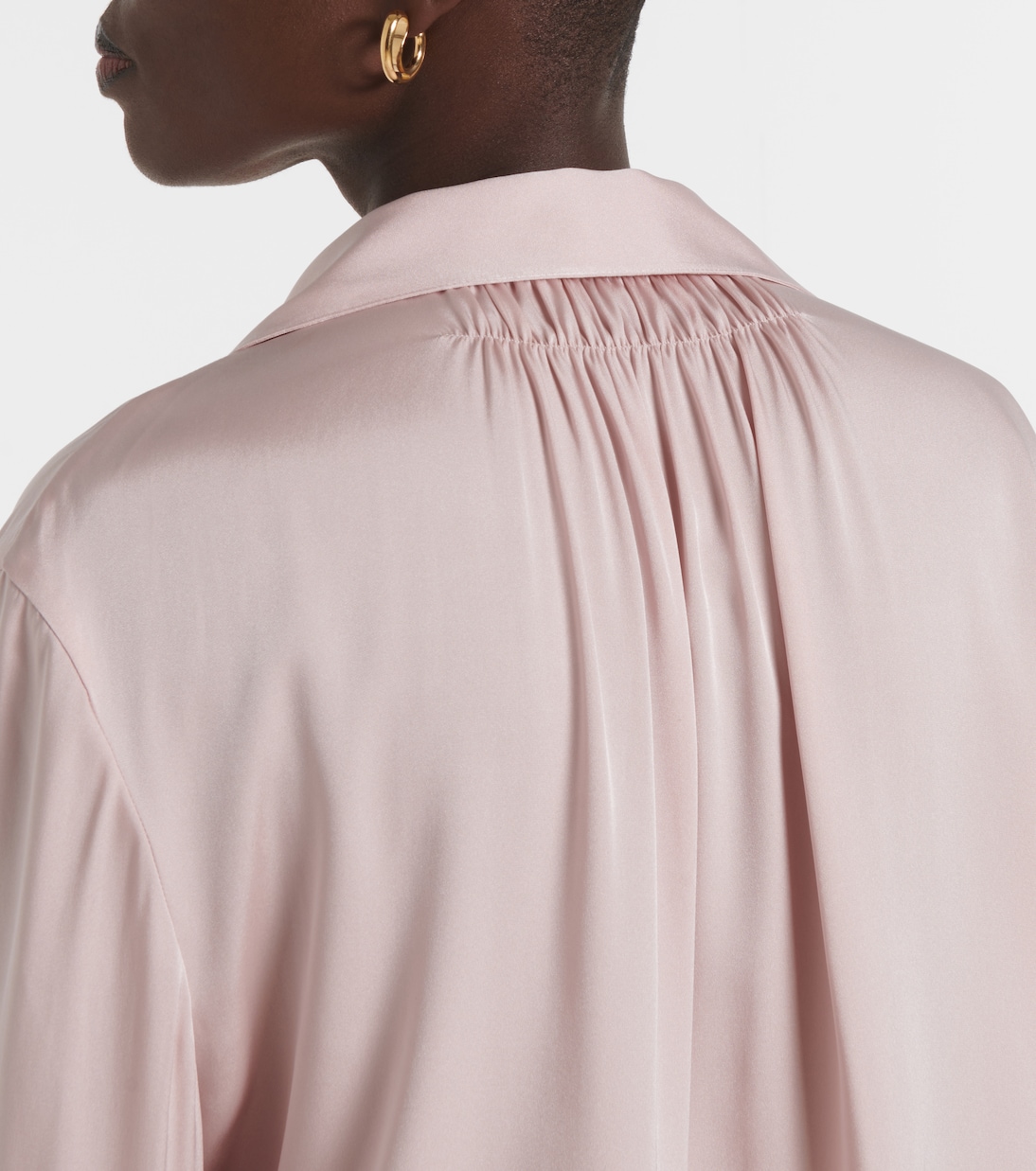 Silk-blend blouse | Vince