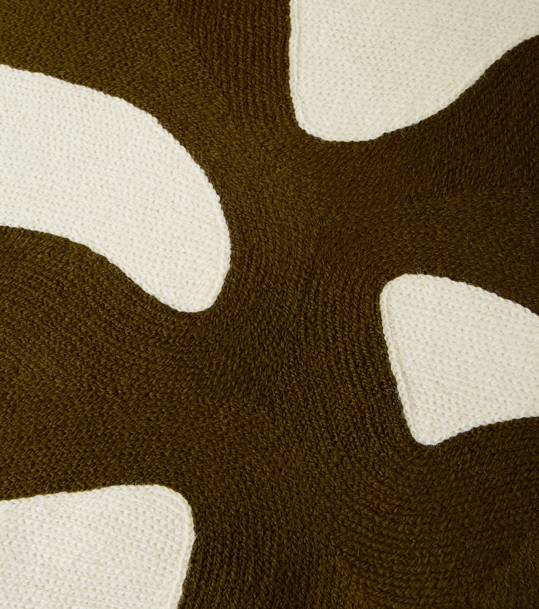Ojai Branch wool and cotton cushion  | Jonathan Adler