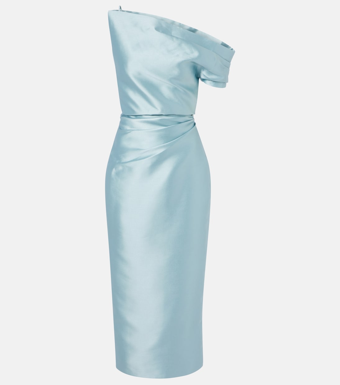 Ellison satin cocktail dress | Solace London