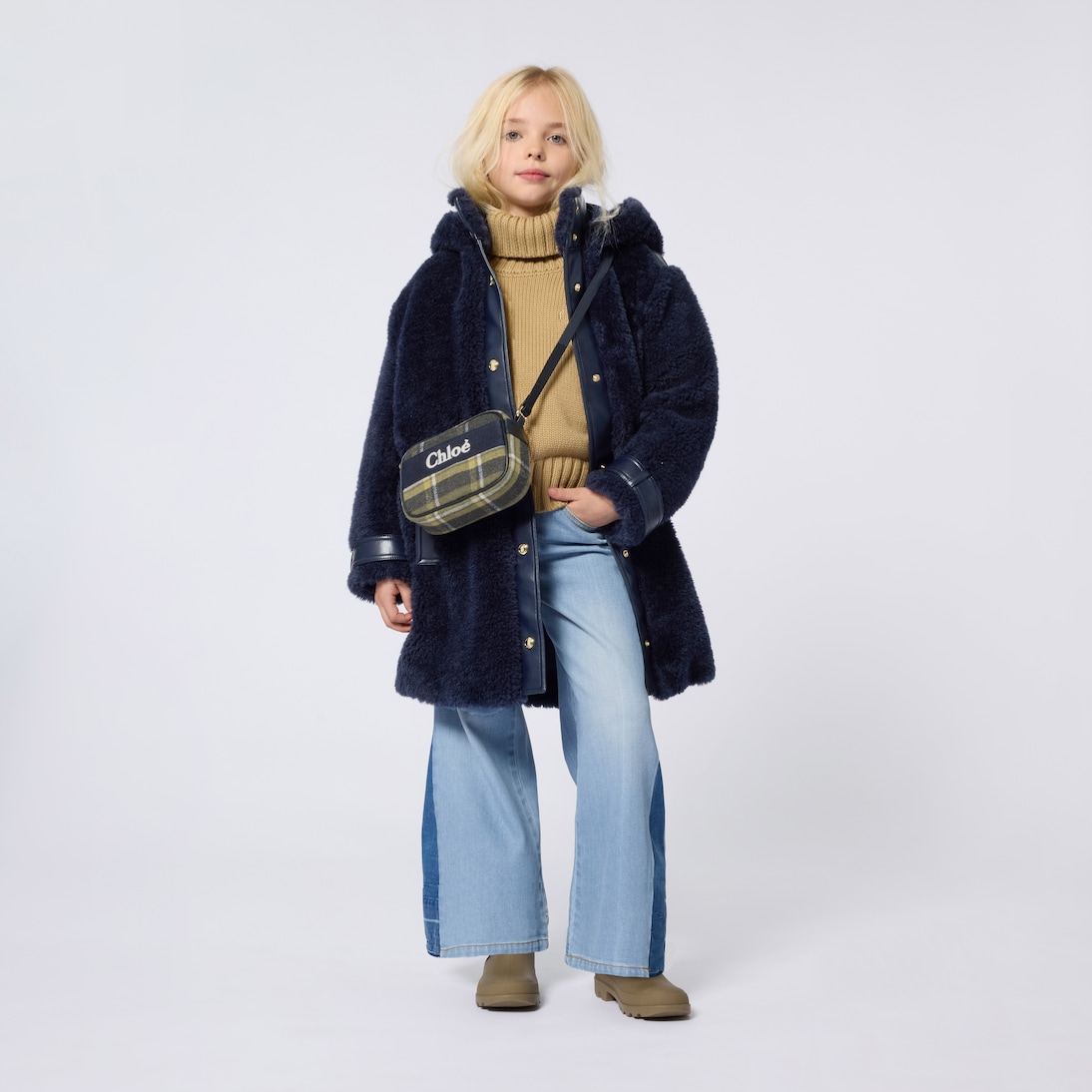 Hooded jacket | Chloé Kids