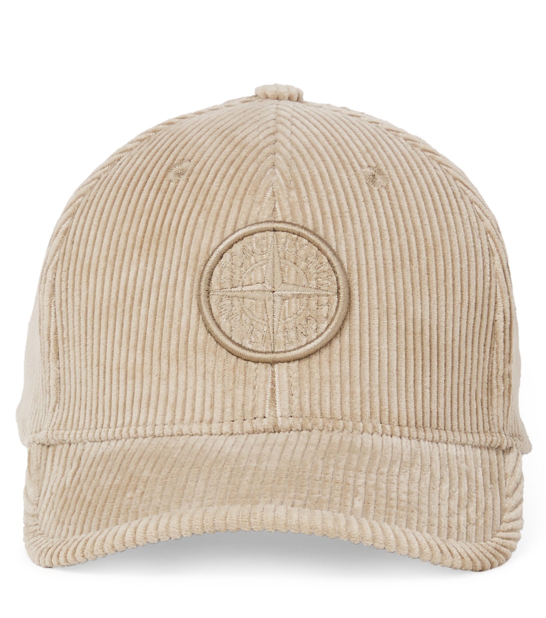 Compass cotton corduroy baseball cap | Stone Island Junior
