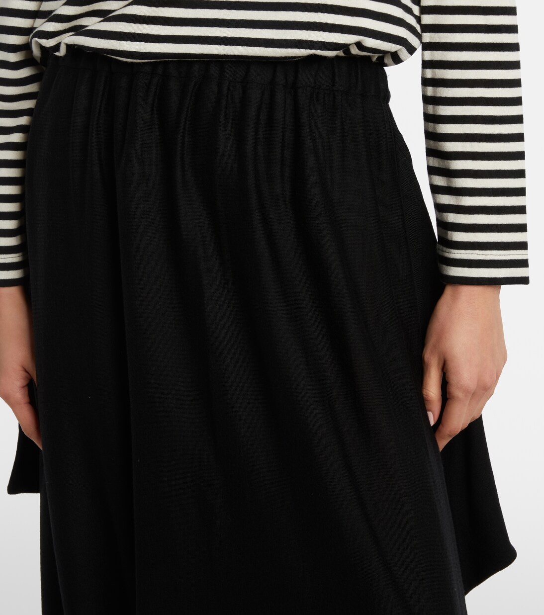 High-Rise-Hose aus Wolle | Junya Watanabe