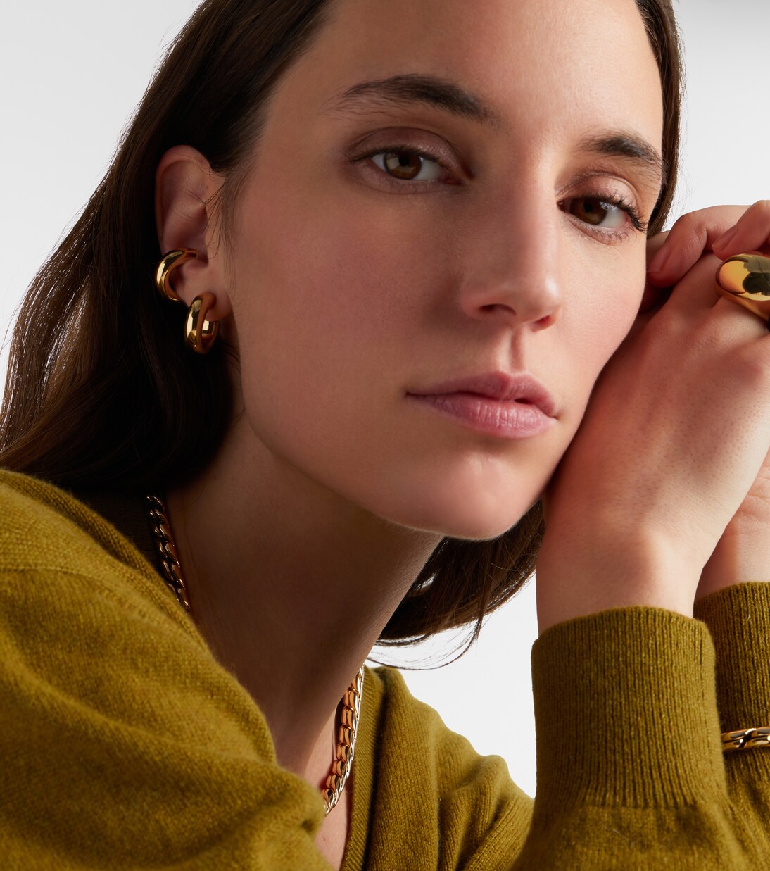 Samira Micro gold-plated ear cuffs | Jennifer Fisher