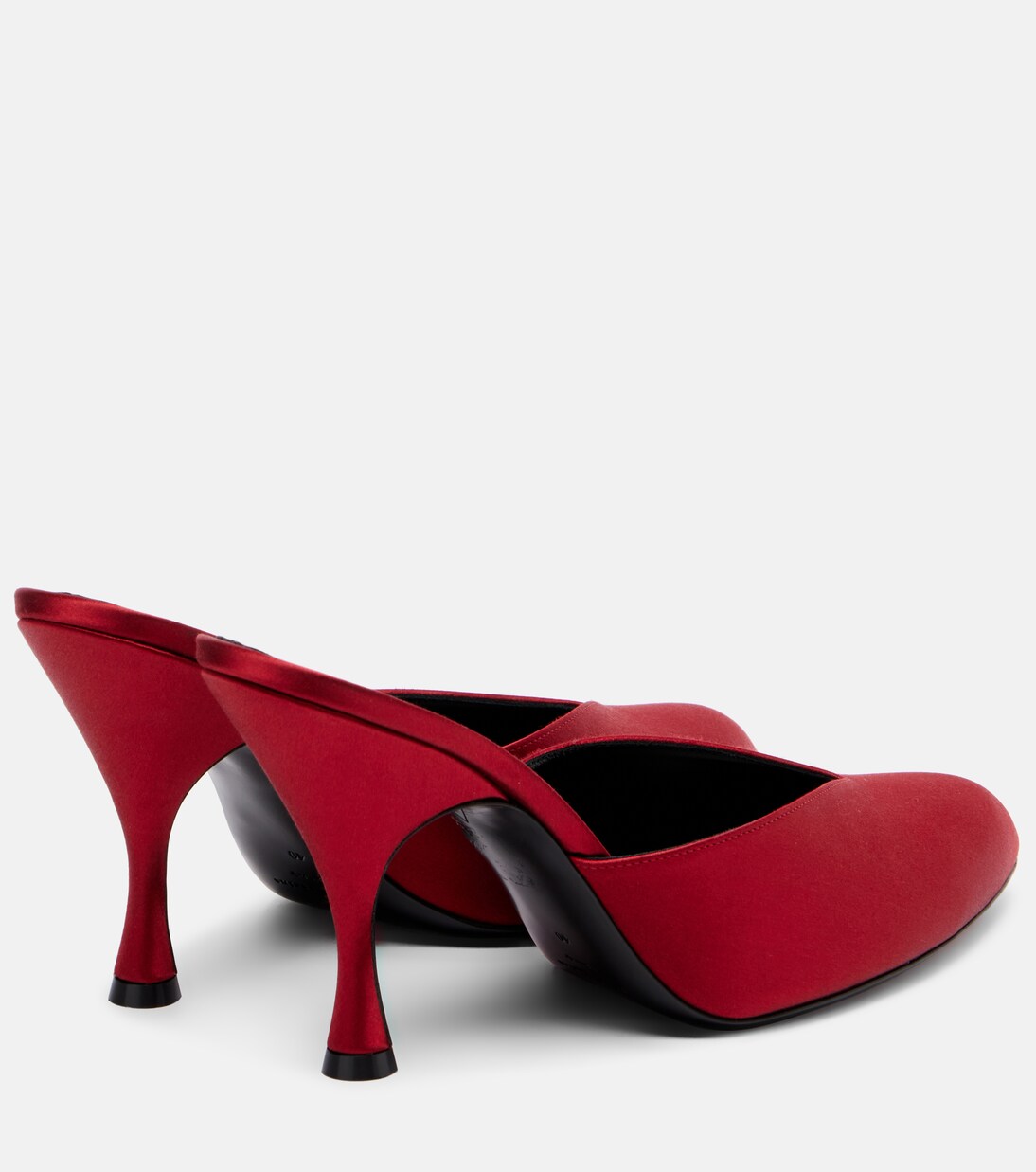 Sitting Pretty 95 satin mules | Herbert Levine