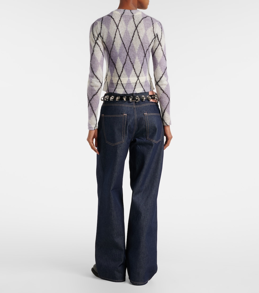 Jeans anchos 1981 de tiro medio | Acne Studios