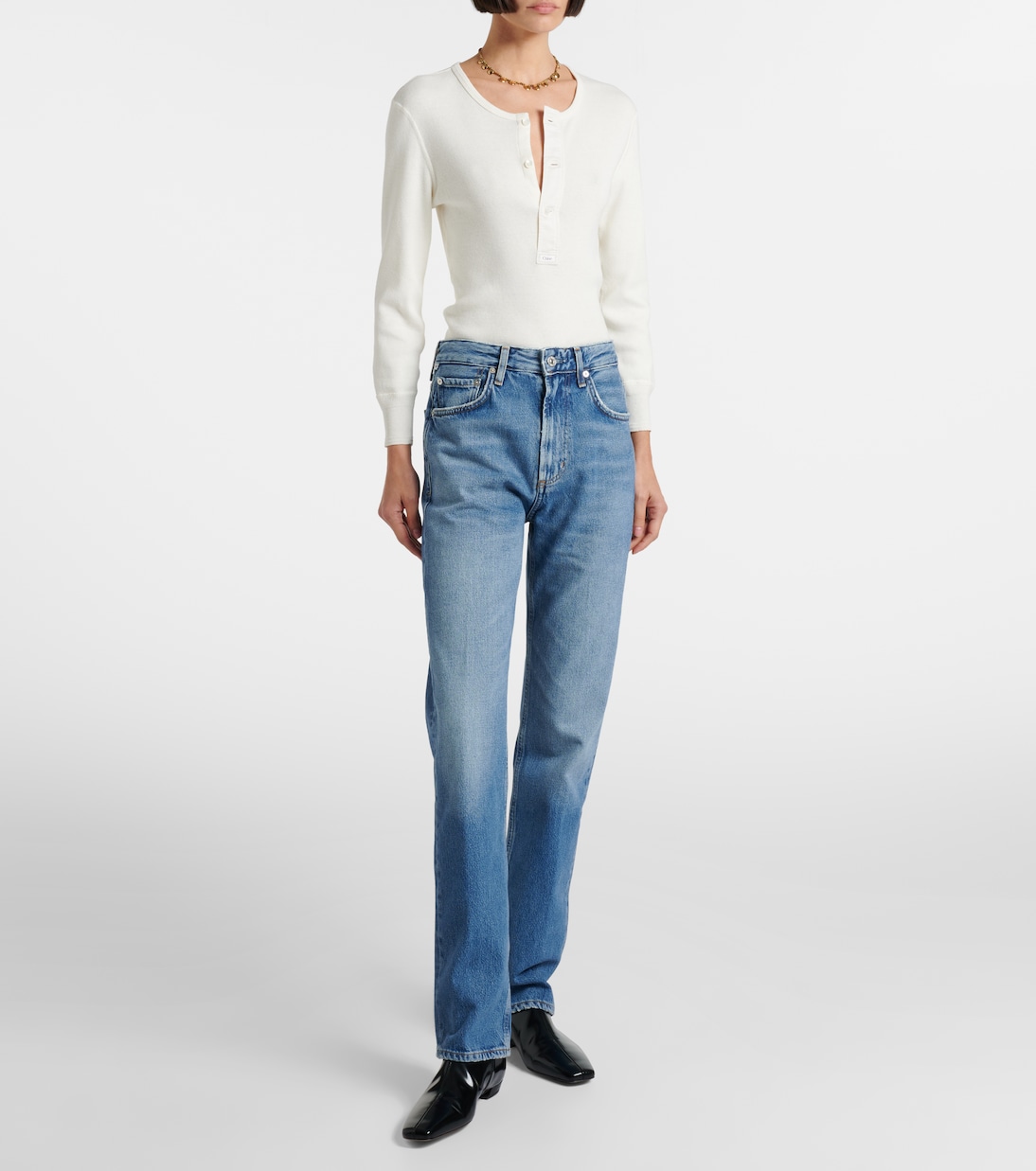 Zurie low-rise straight-leg jeans | Citizens of Humanity