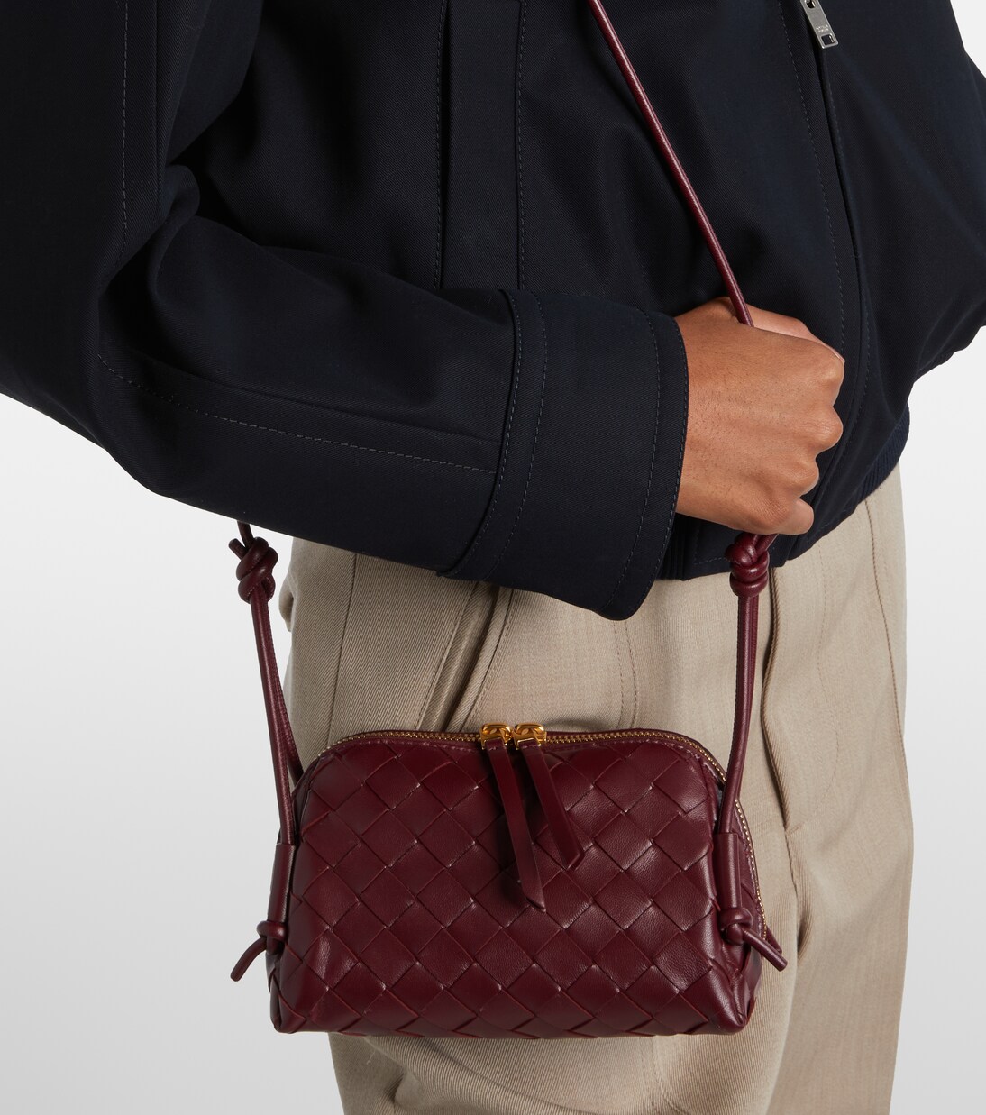 Concert Intrecciato编织迷你斜挎包 | Bottega Veneta