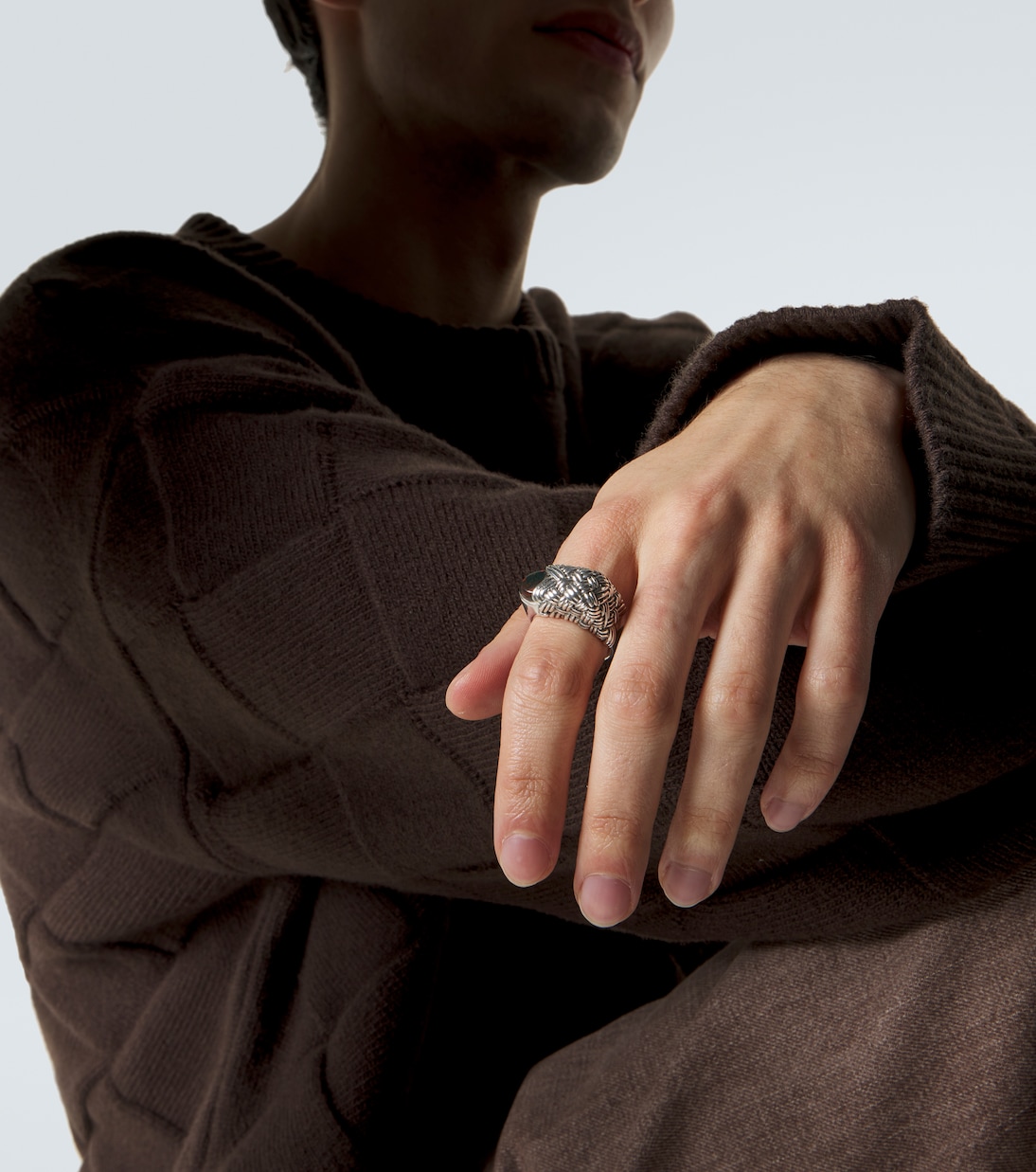Ring aus Sterlingsilber | Bottega Veneta
