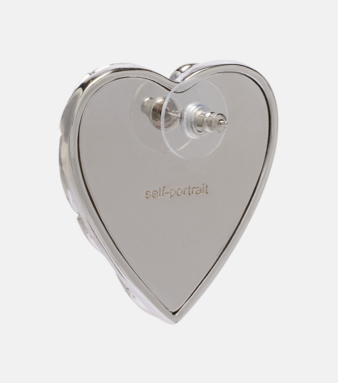 Crystal-embellished earrings | Self-Portrait