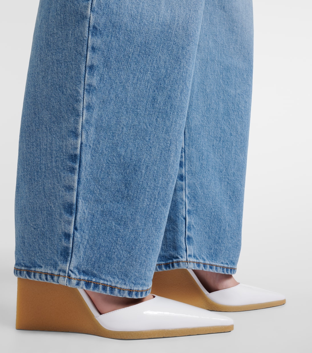 Wedges 90 aus Lackleder | Alaïa