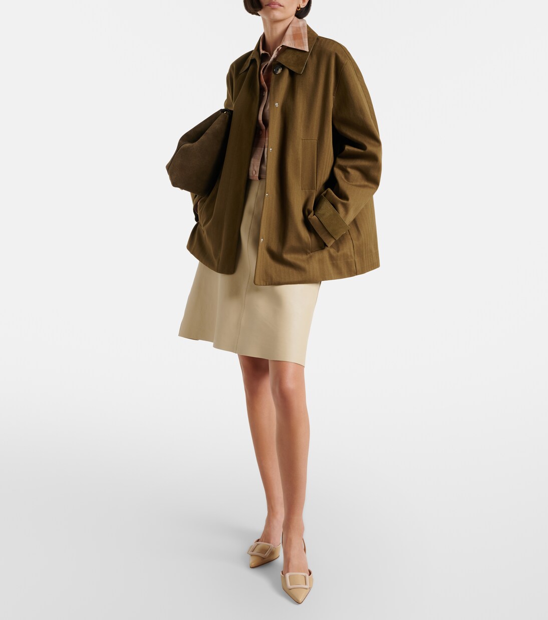 Escarpins slingback Maysli 70 en cuir | Manolo Blahnik