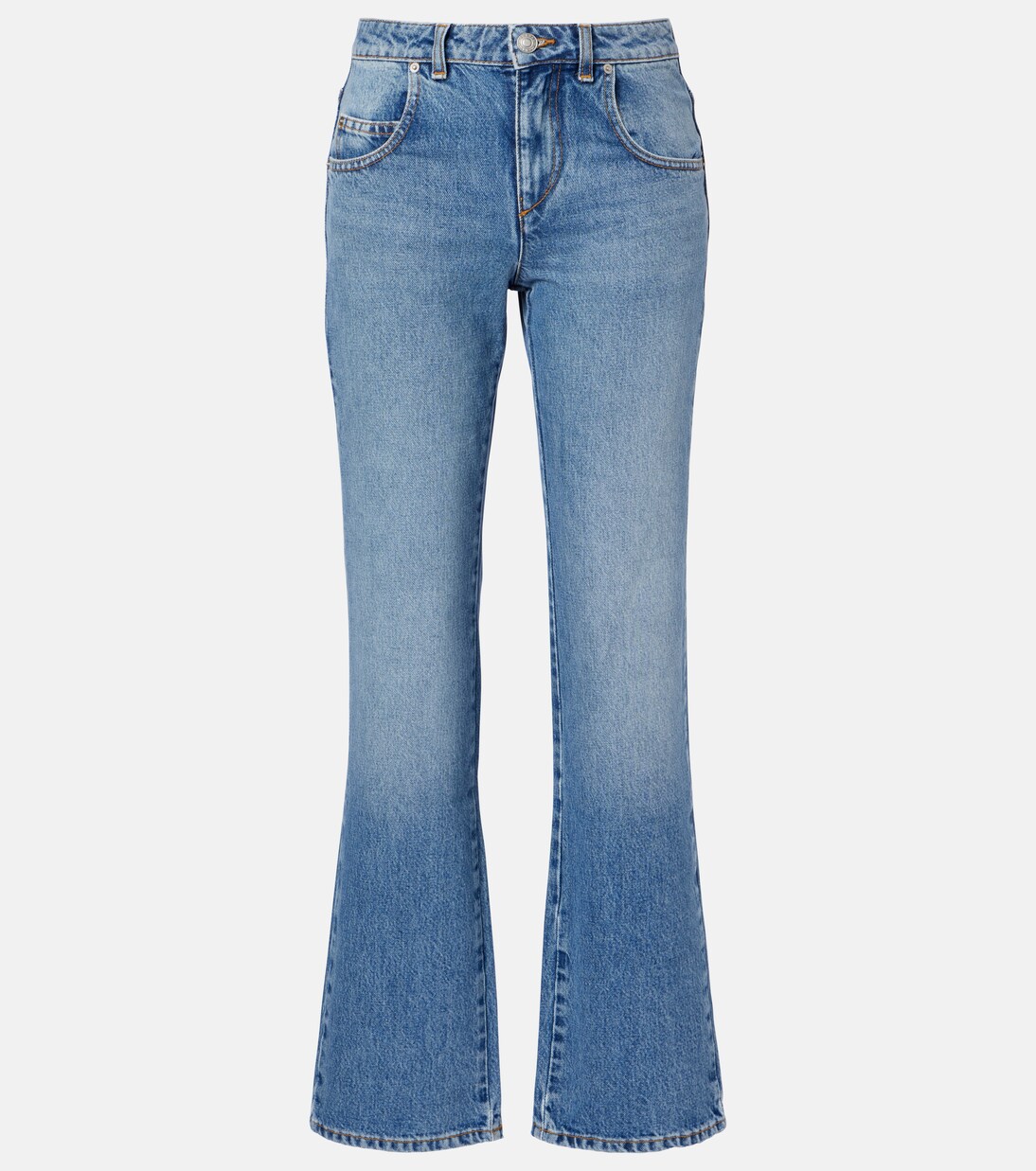 Dromie mid-rise straight jeans | Isabel Marant
