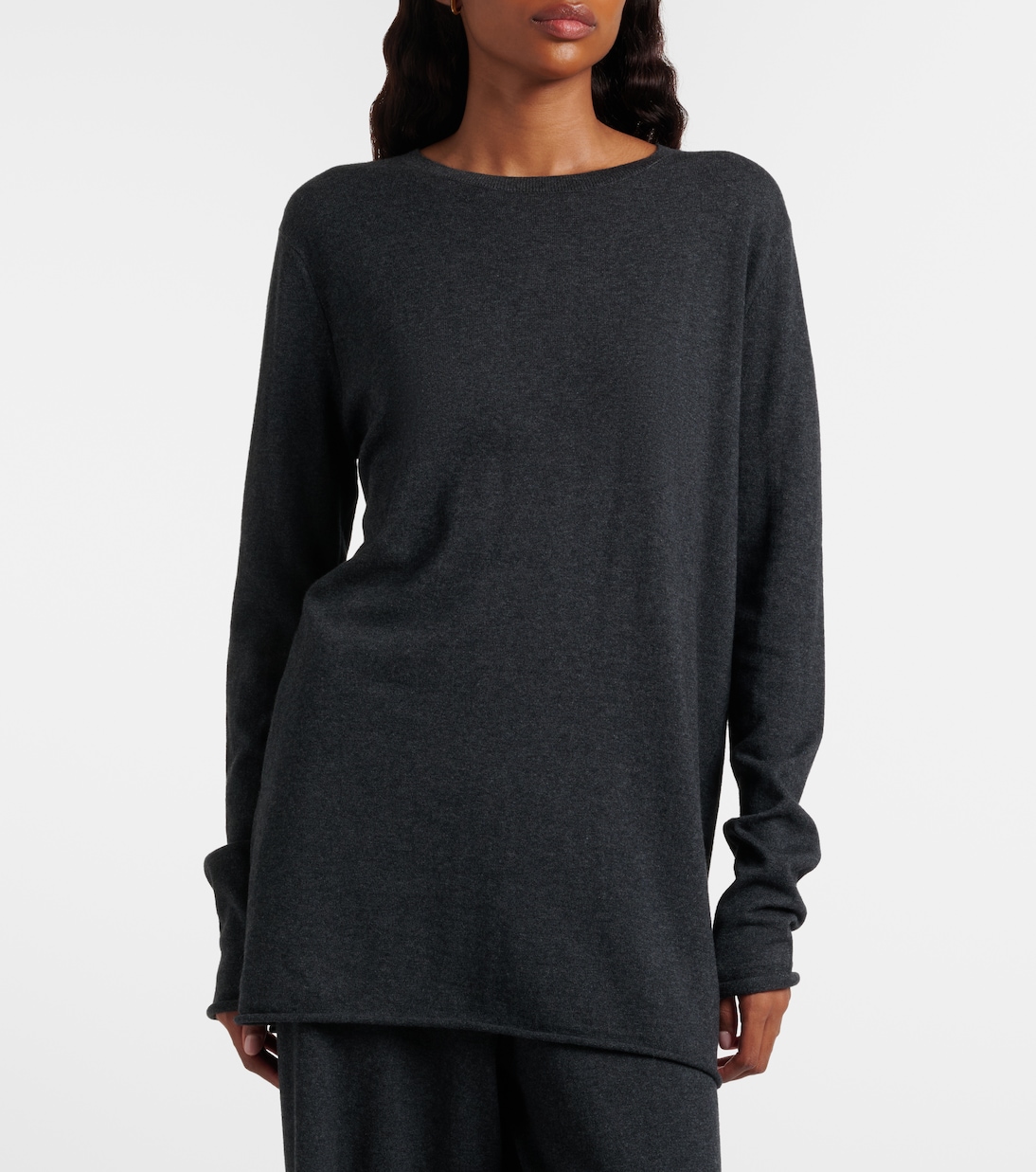 Maurie cotton and cashmere sweater | Lisa Yang