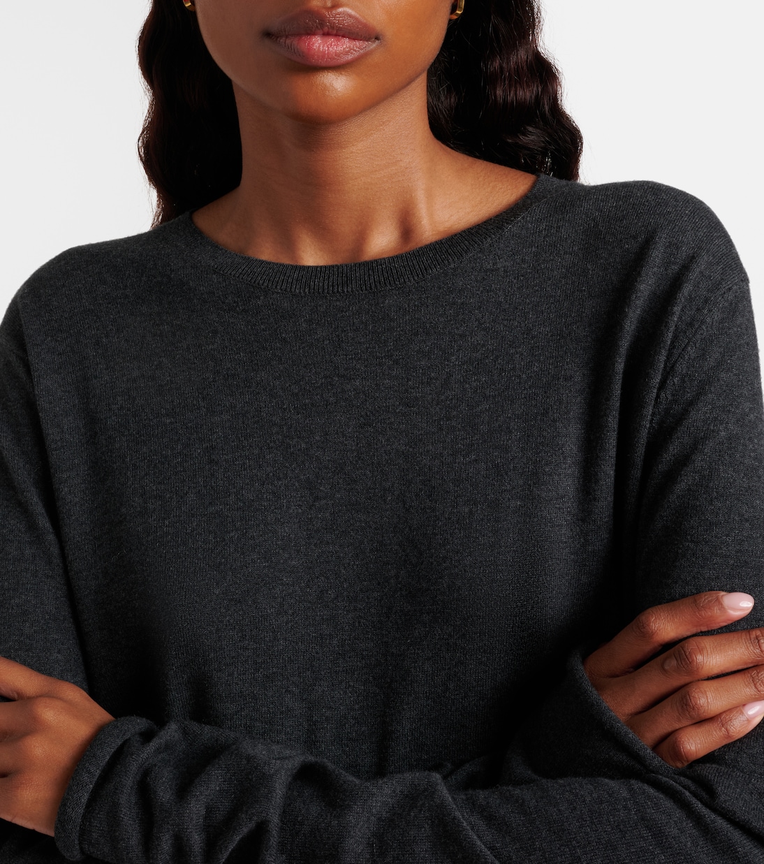 Maurie cotton and cashmere sweater | Lisa Yang