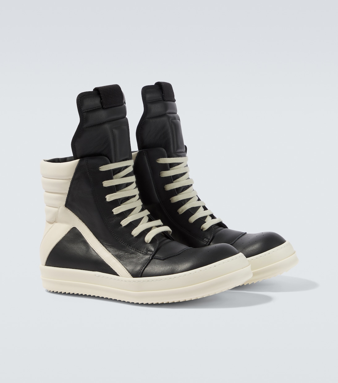 Leather high-top sneakers | Rick Owens