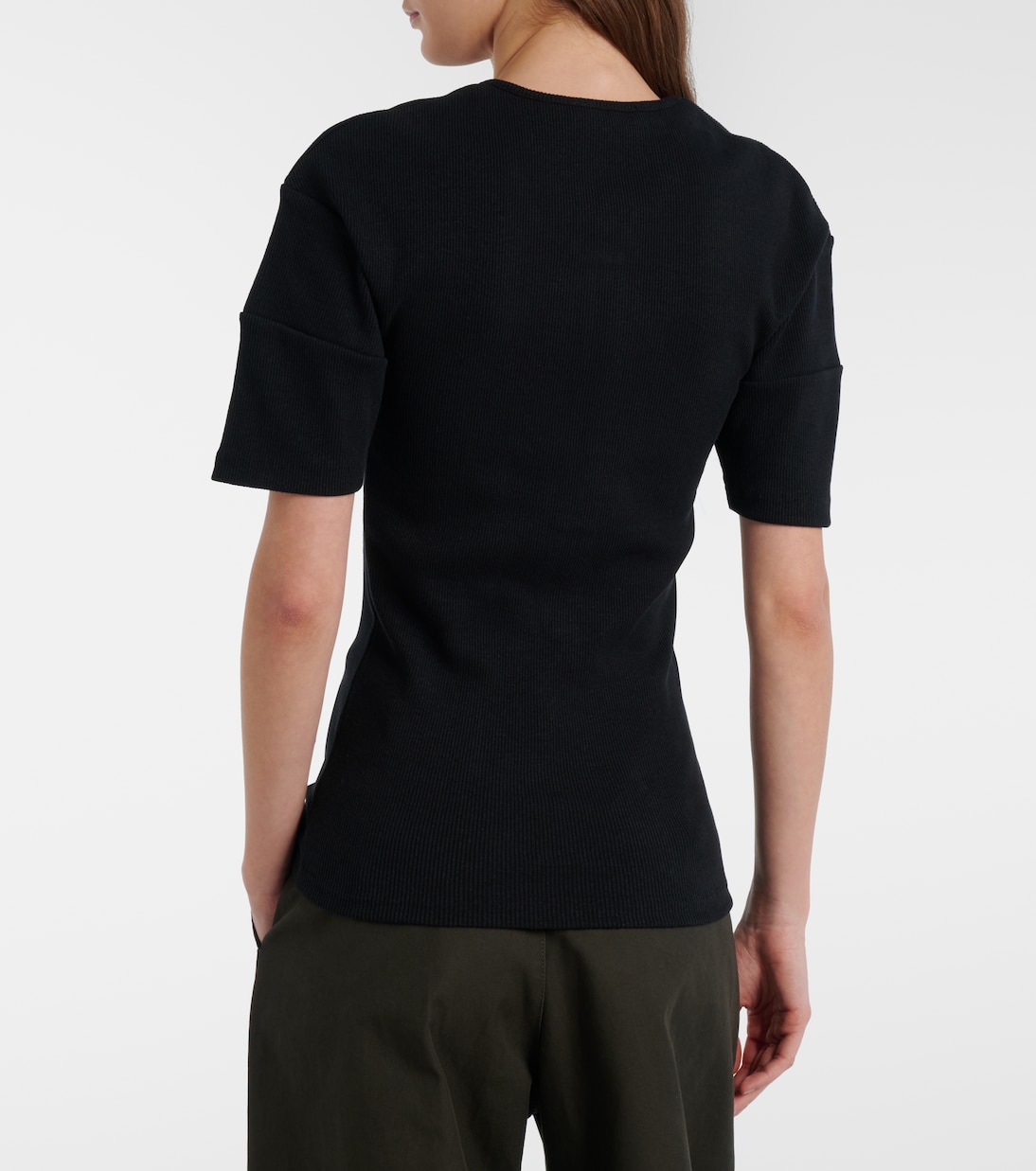 Cotton and linen Henley shirt | Lemaire