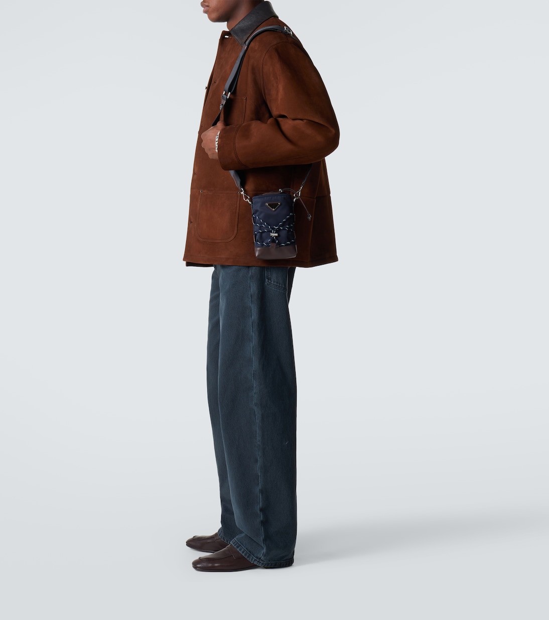 Prada Speedrock Re-Nylon phone pouch | Prada