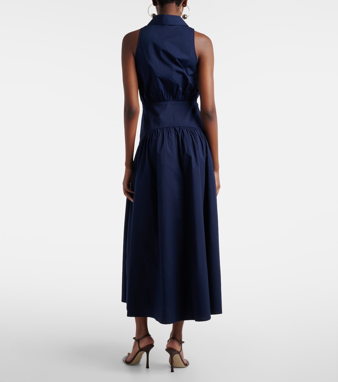 Romy cotton midi dress | Staud