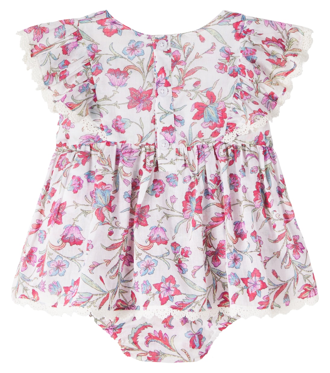 Bébé – Body Lena en coton à fleurs | Louise Misha