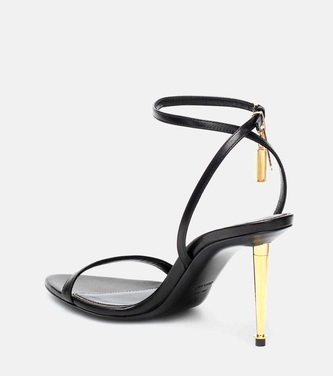 Sandales Padlock en cuir à ornements | Tom Ford