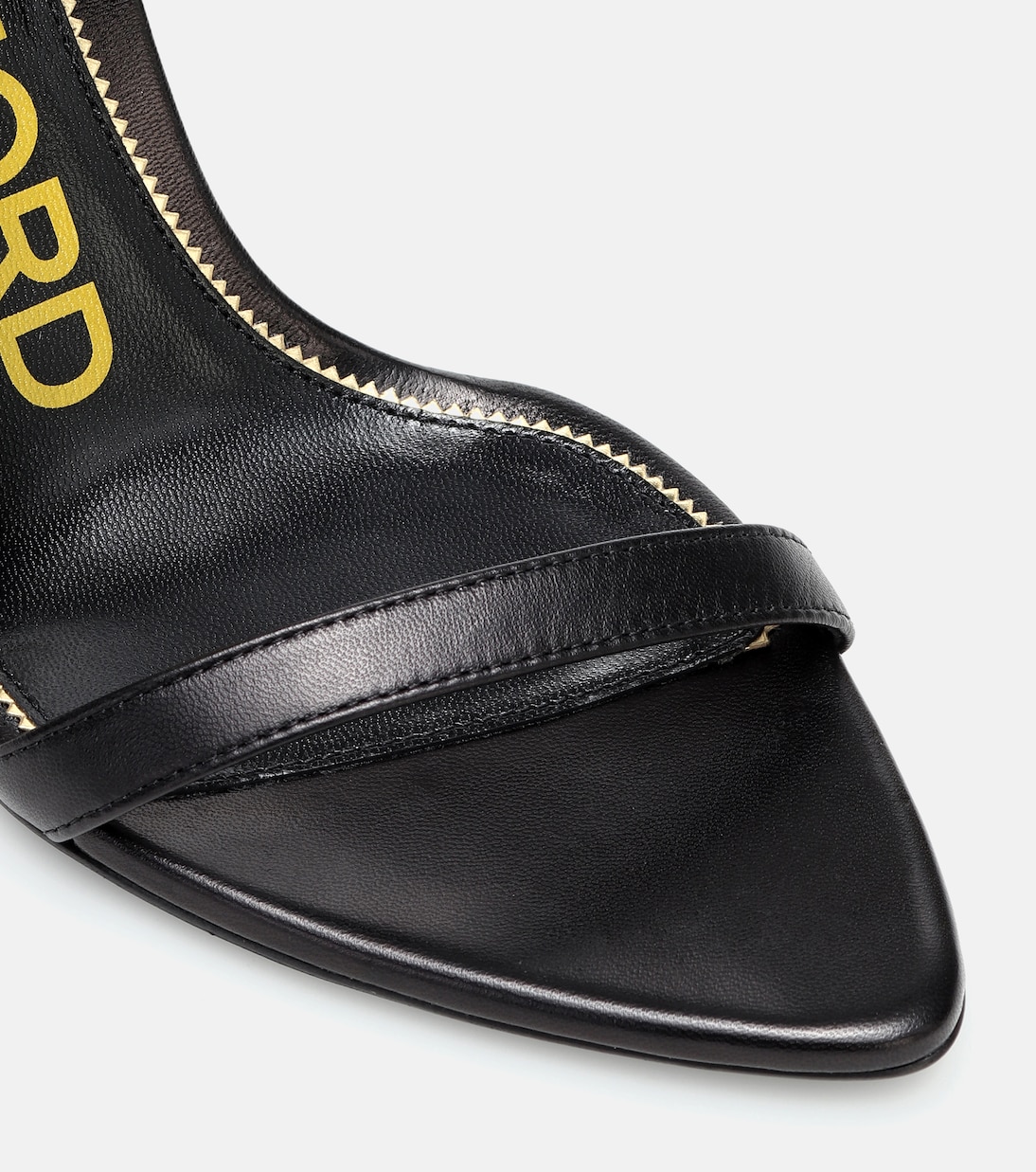 Sandales Padlock en cuir à ornements | Tom Ford