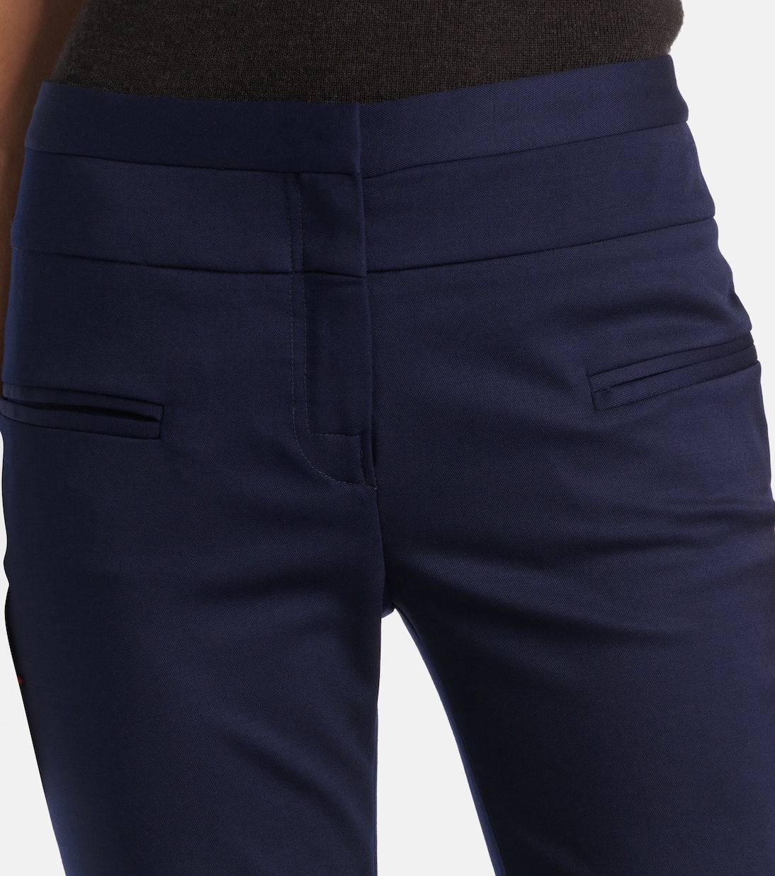 Pantalones bootcut Serge de lana elástica | Altuzarra