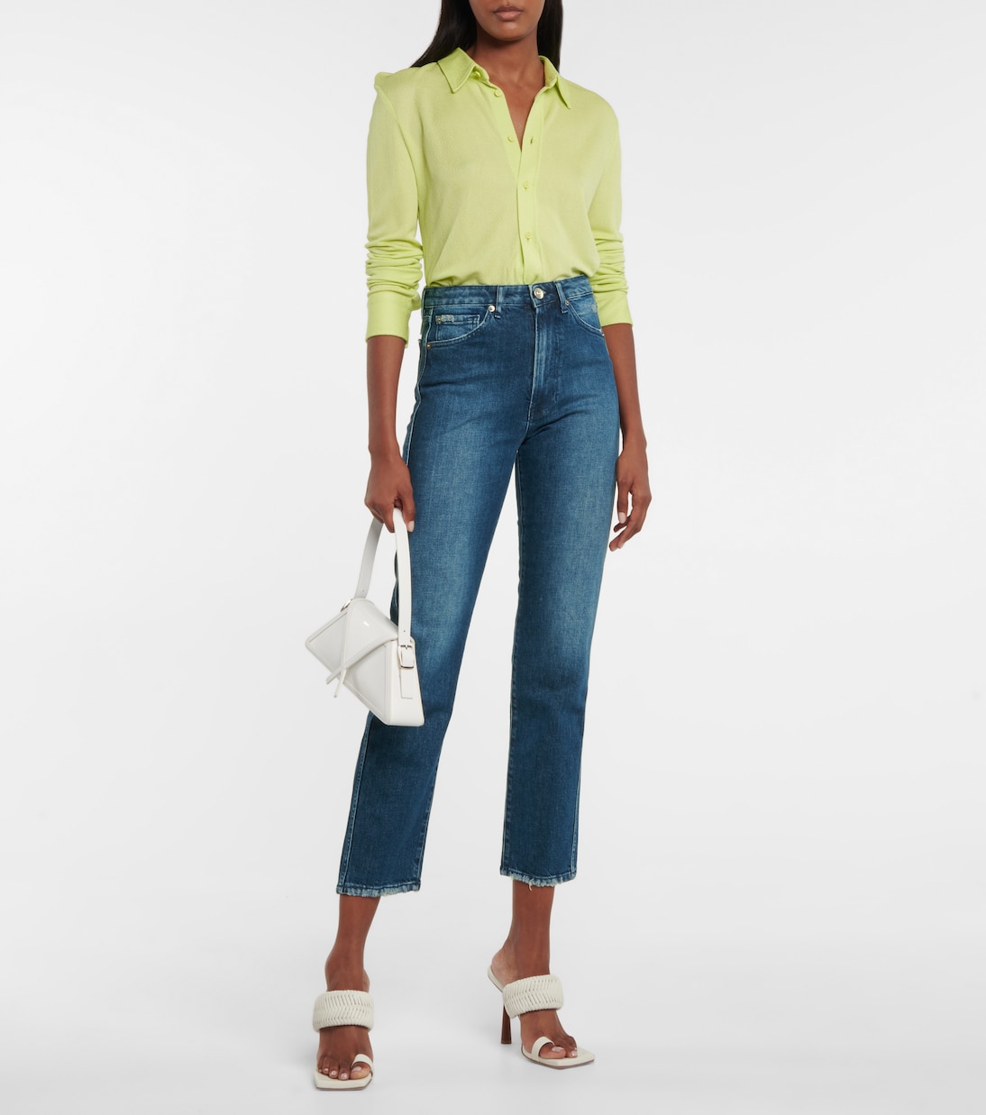 Jeans slim Claudia a vita alta | 3x1 N.Y.C.