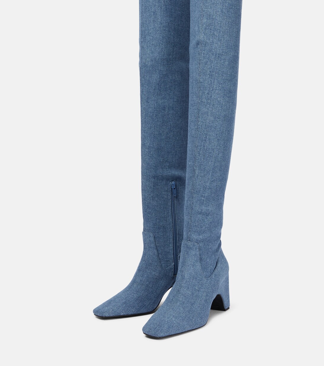 Botas mosqueteras en denim | Coperni