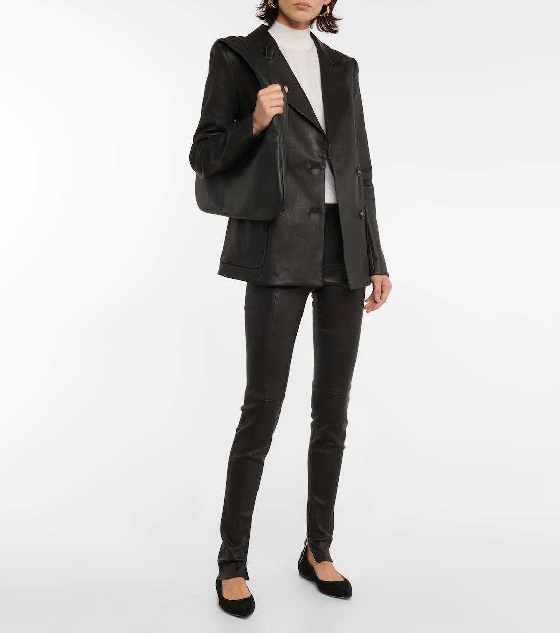 Pantalon skinny Maggie en cuir | Stouls