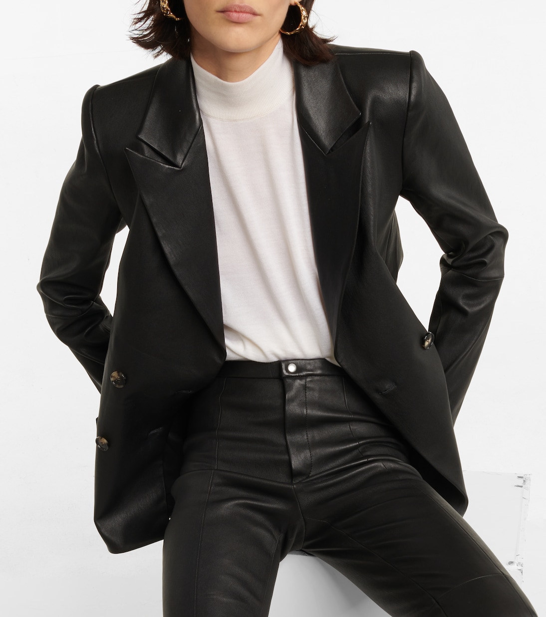 Pantalon skinny Maggie en cuir | Stouls