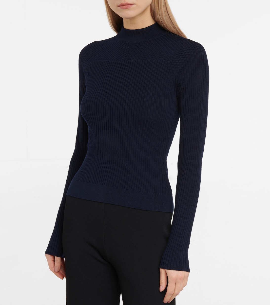 Top in misto lana a coste | Alaïa