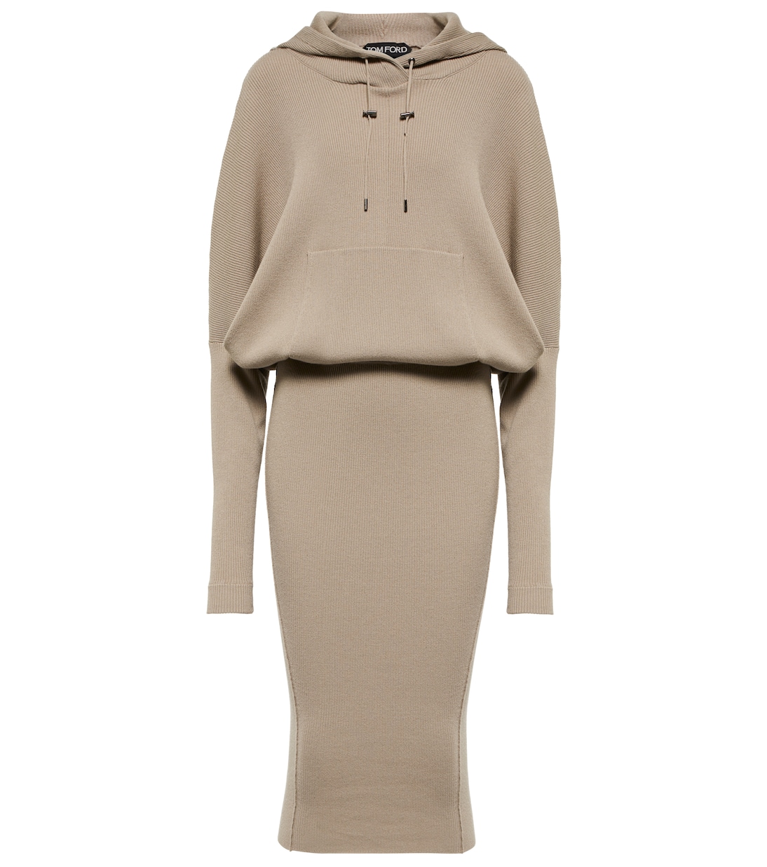 Robe sweat-shirt en cachemire mélangé | Tom Ford