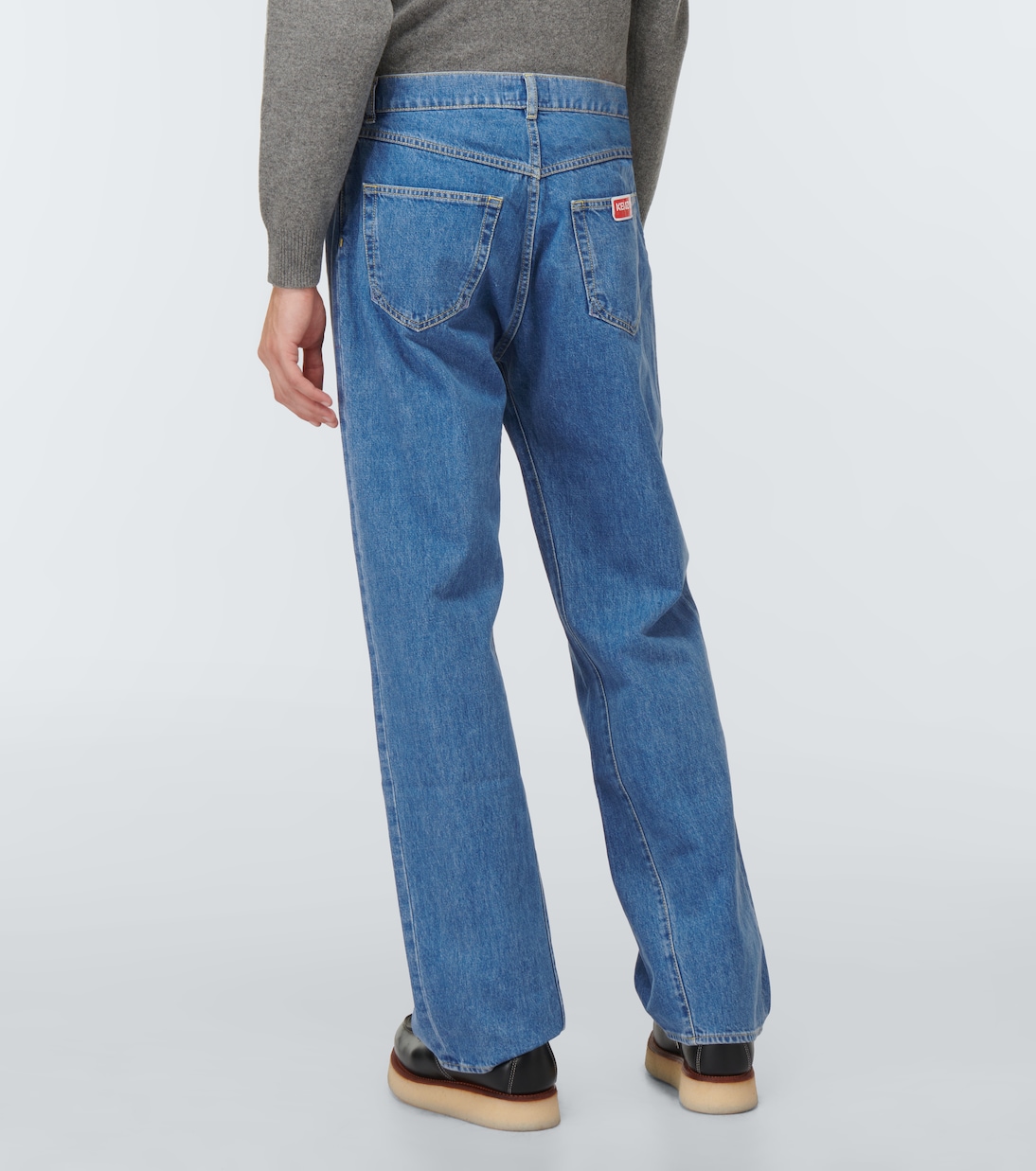 Jeans Suisen de tiro medio y pierna ancha | Kenzo