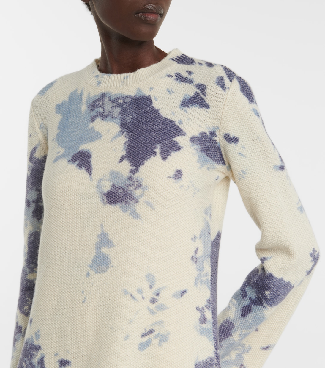 Miniabito tie-dye in cashmere | Chloé