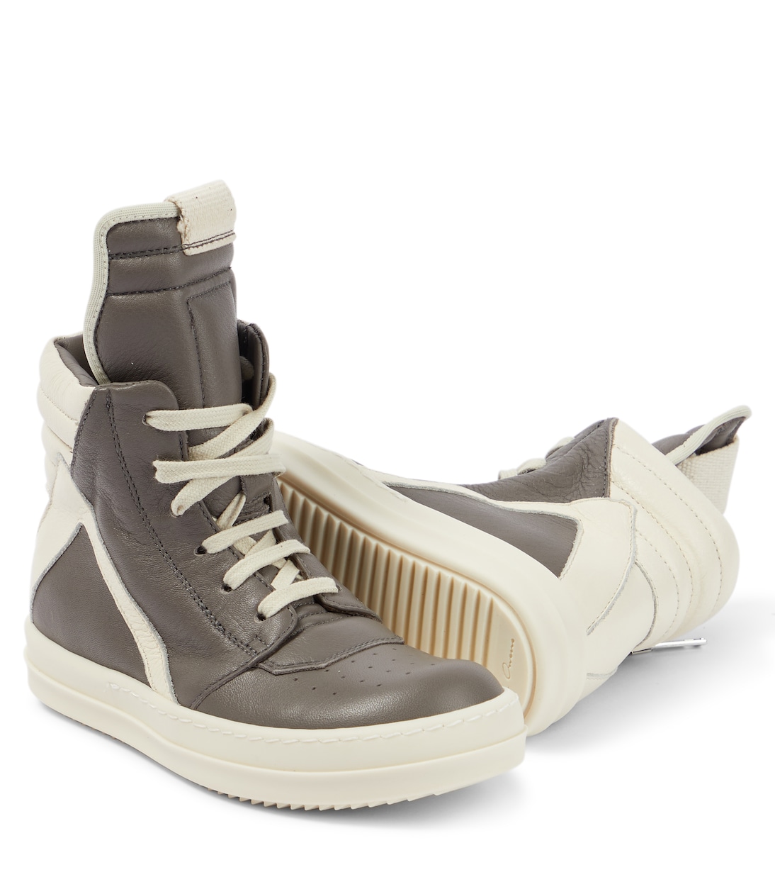 Geobasket high-top sneakers | Rick Owens Kids