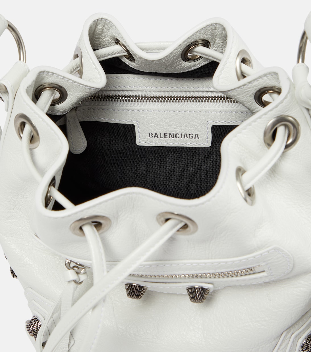 Le Cagole XS leather bucket bag | Balenciaga