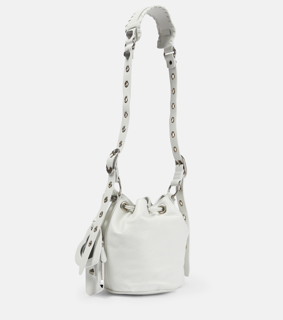 Le Cagole XS leather bucket bag | Balenciaga