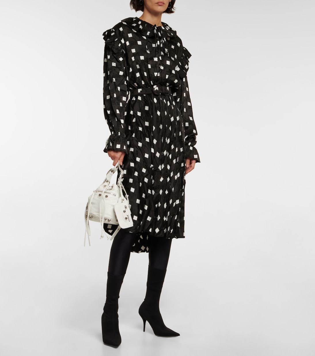 Le Cagole XS leather bucket bag | Balenciaga