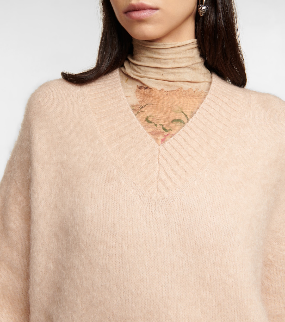 Jersey en mezcla de mohair y lana | Acne Studios