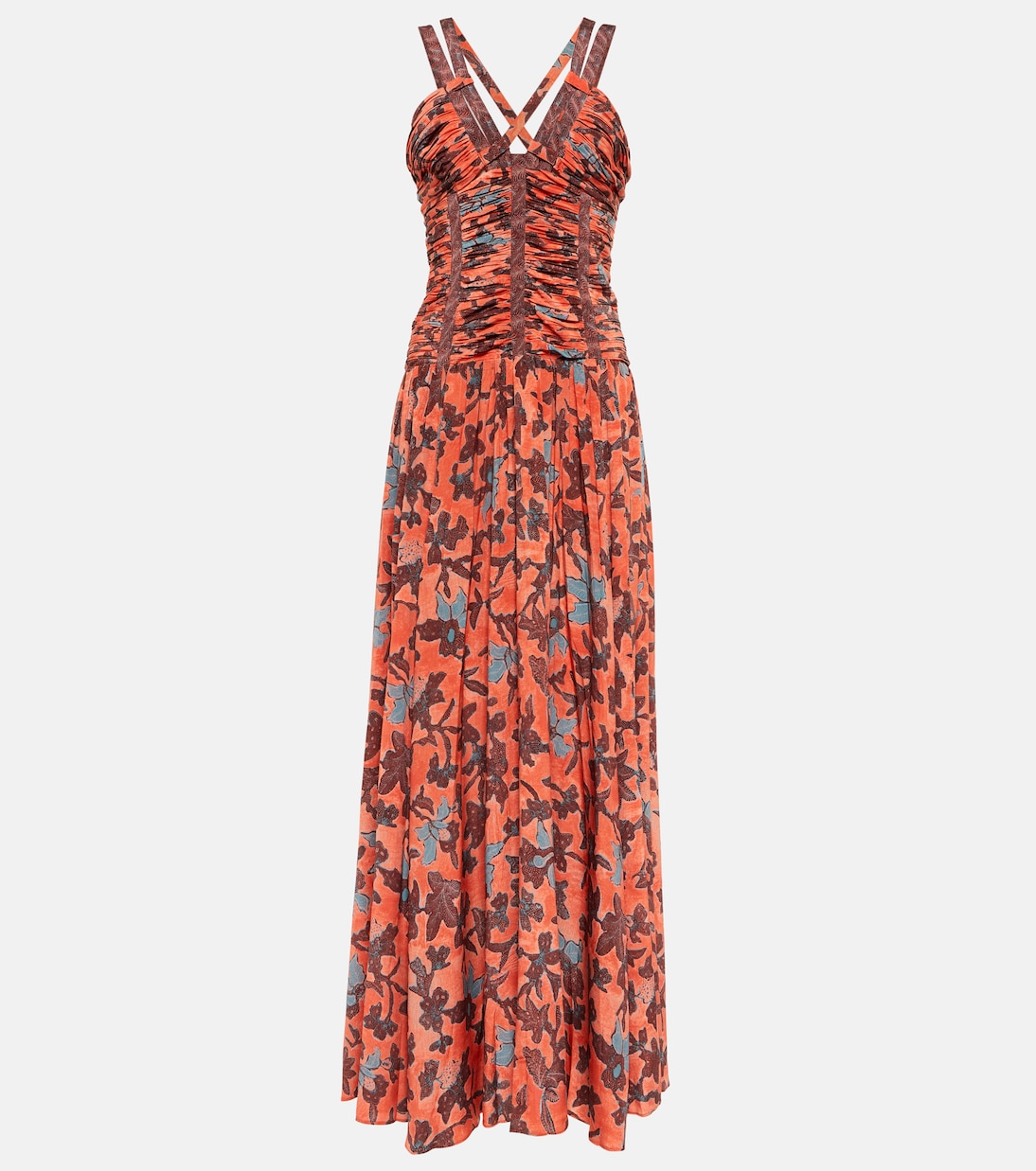Robe Anya aus Crêpe de Chine aus Seide | Ulla Johnson