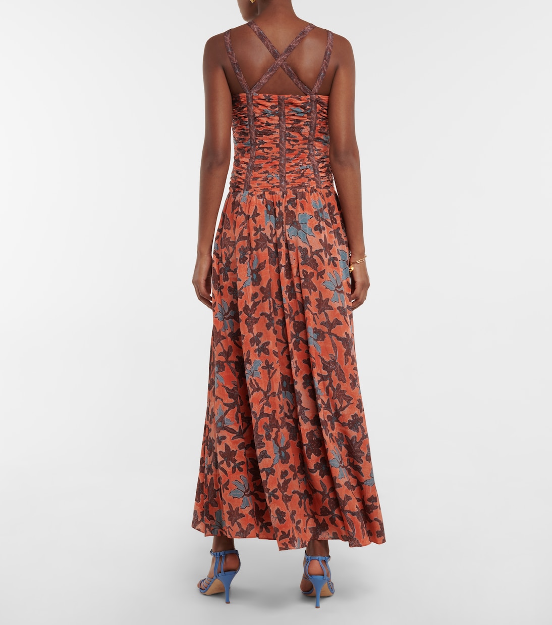 Robe Anya aus Crêpe de Chine aus Seide | Ulla Johnson