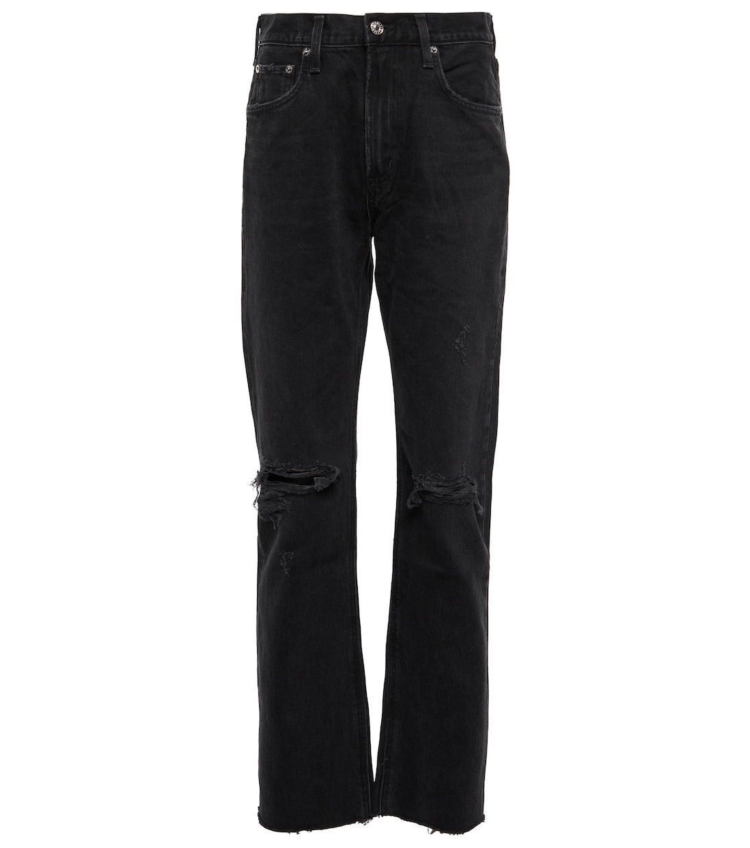 Cherie high-rise straight jeans | Agolde