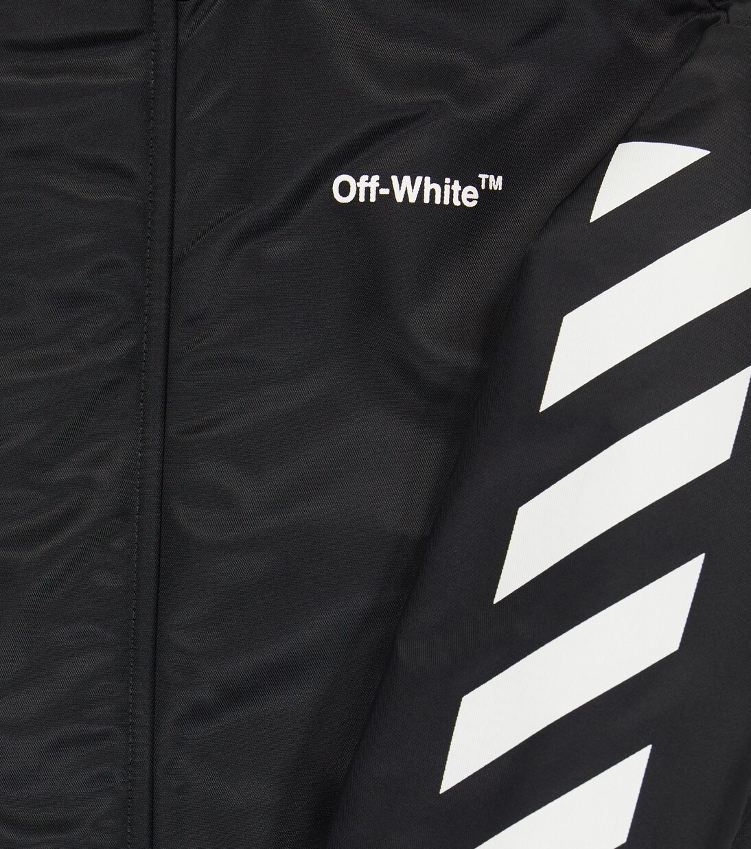 Cappotto in nylon con logo | Off-White Kids