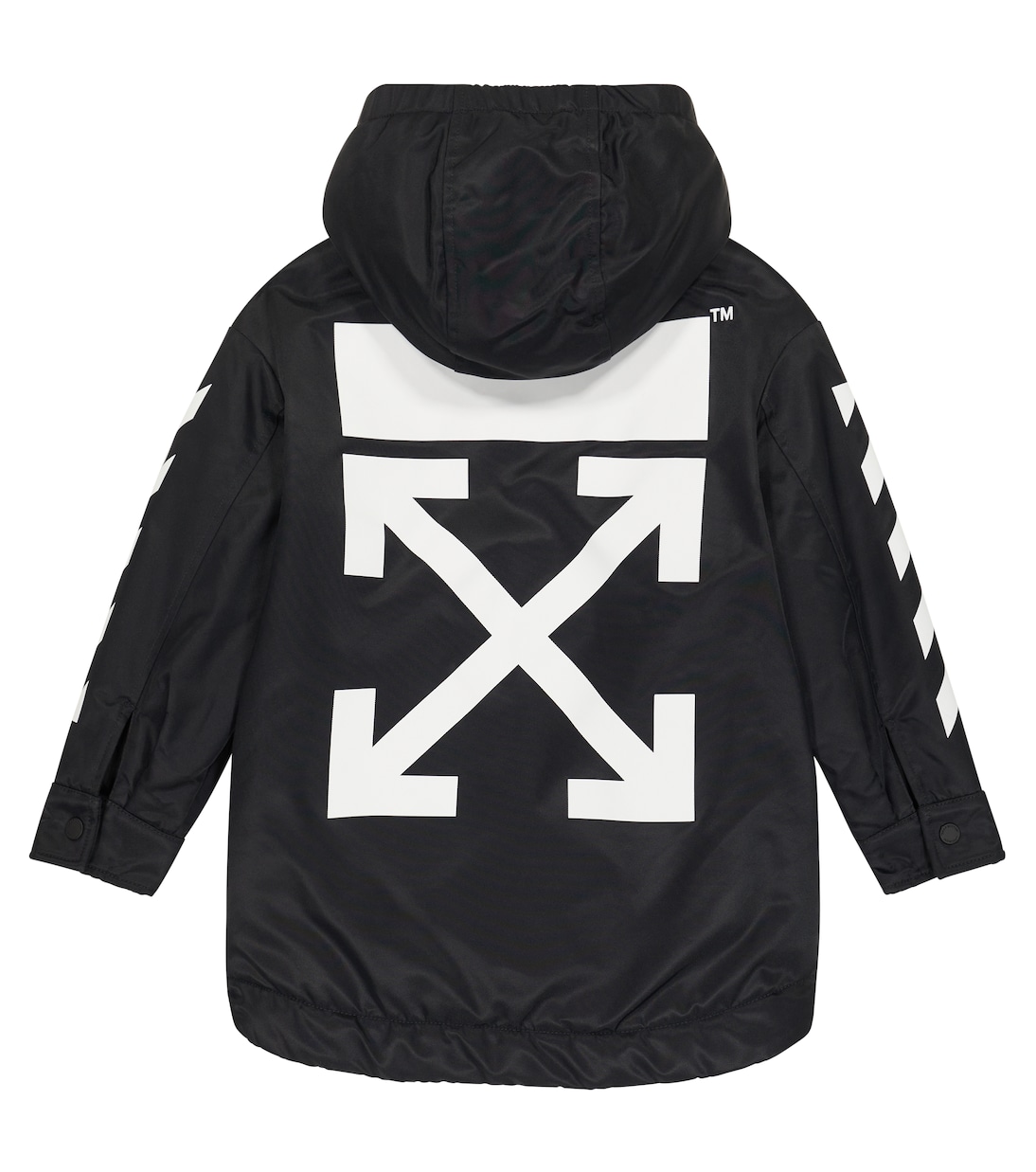 Cappotto in nylon con logo | Off-White Kids