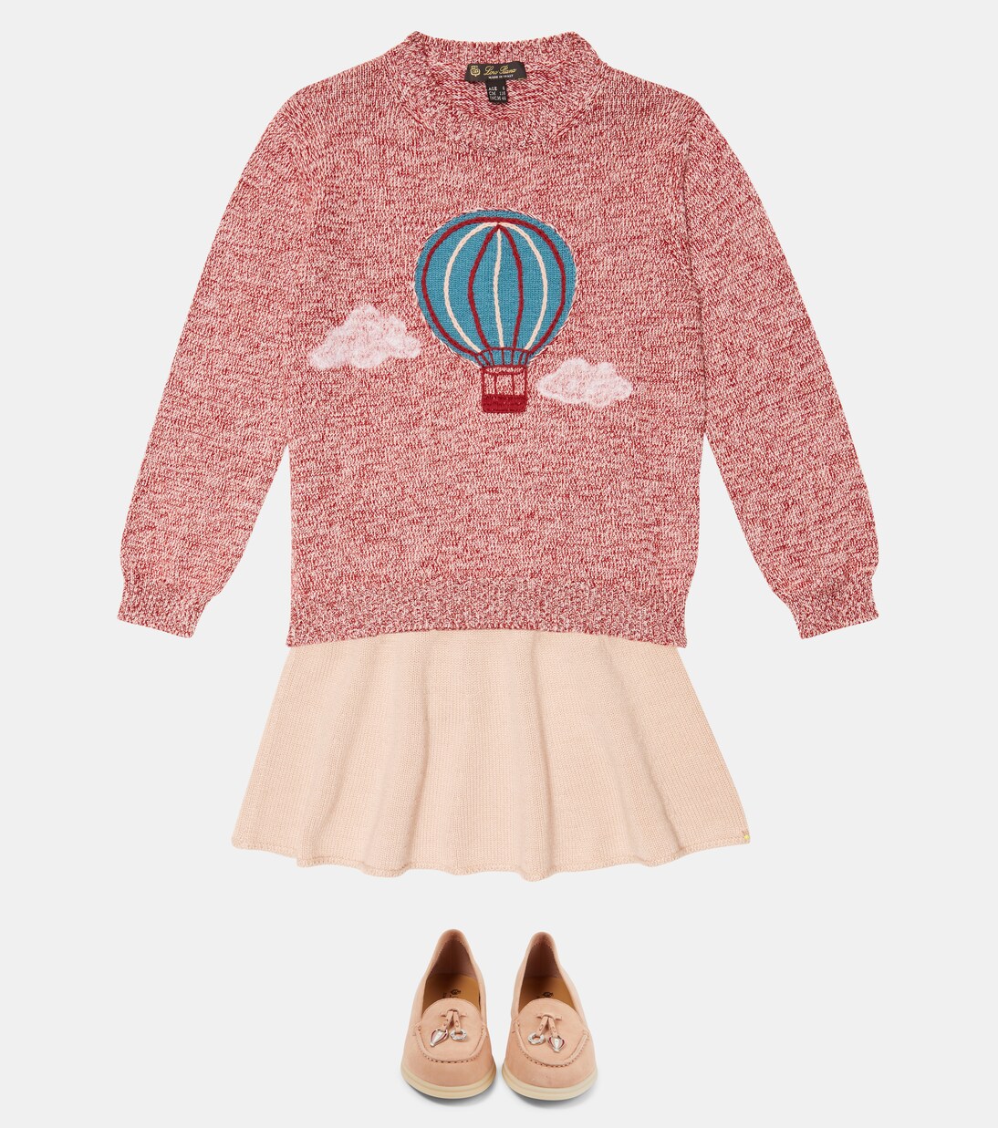Gonna Gonna Softness in cashmere | Loro Piana Kids