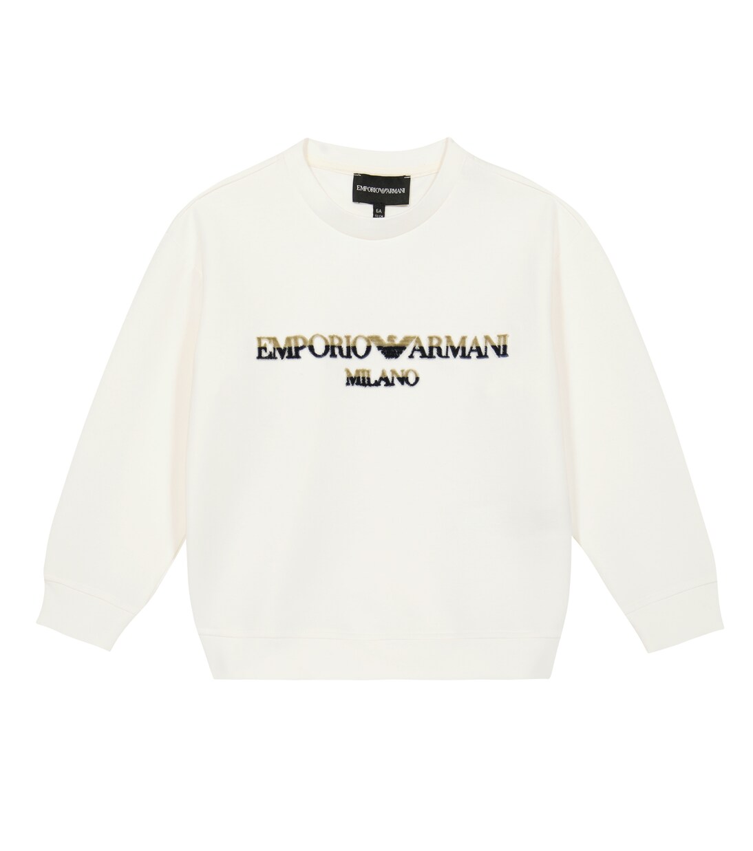 Sweatshirt aus einem Baumwollgemisch | Emporio Armani Kids