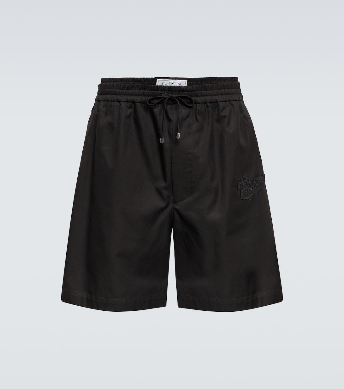 Shorts en sarga de algodón | Valentino