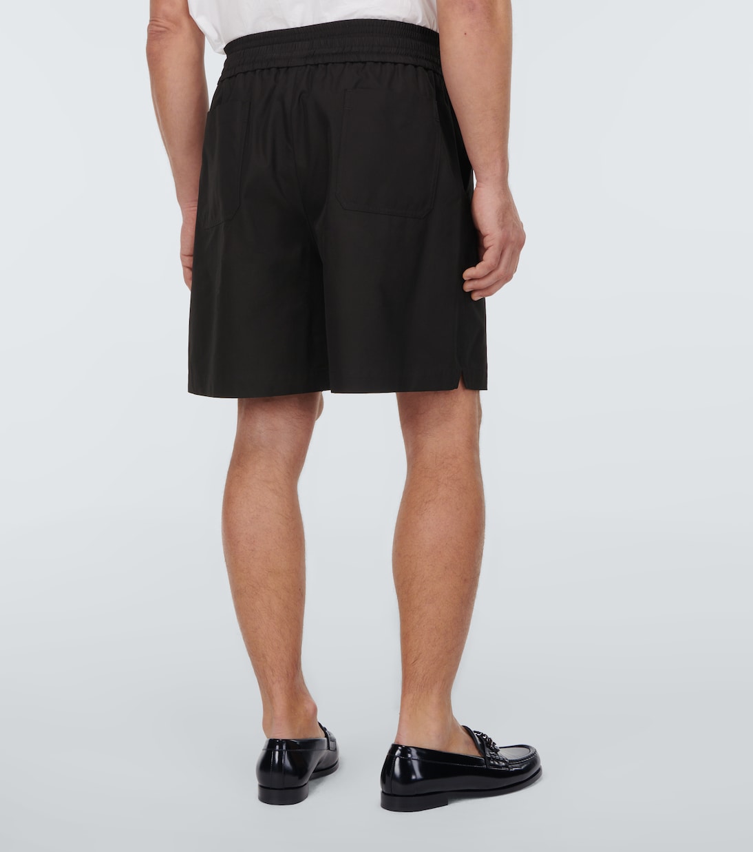 Shorts en sarga de algodón | Valentino